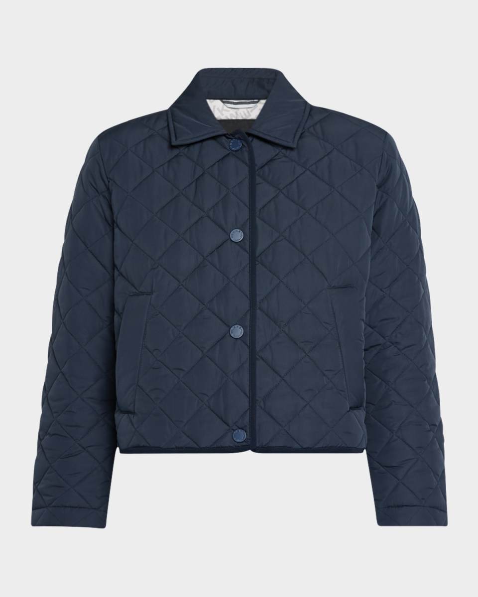 Vadier Quilted Snap-Front Jacket
